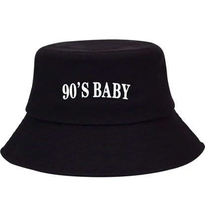 Number Print Cotton Bucket Hat