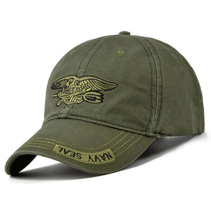 Unisex Navy SEAL Embroidered Adjustable Baseball Cap