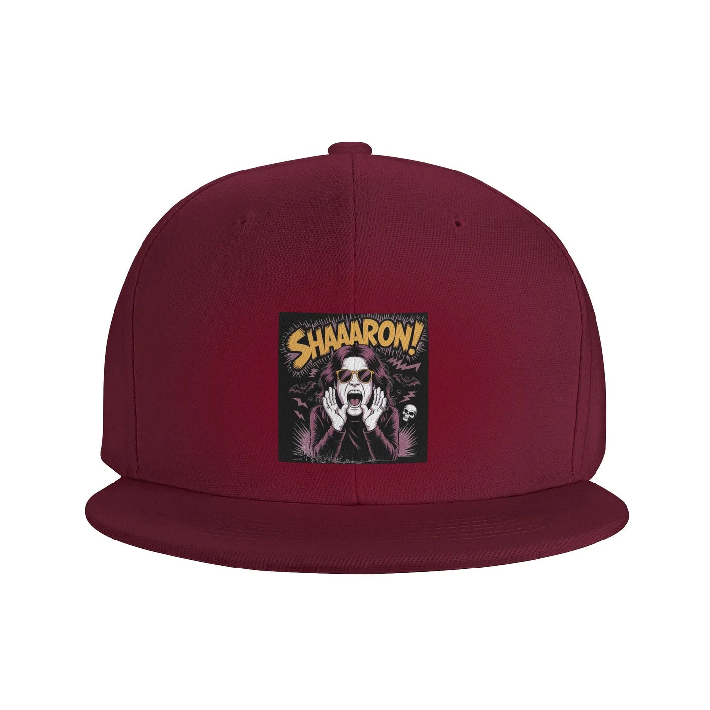Ozzy Osbourne Sharon Meme Rock Graphic Snapback Cap