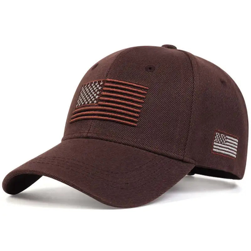 American Flag Snapback Baseball Hat