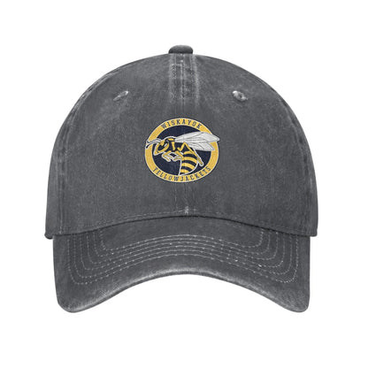 Wiskayok WHS Yellowjackets Washed Hip Hop Baseball Cap