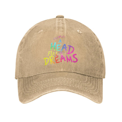 Coldplay 2025 Tour Head Full Dreams Baseball Cap