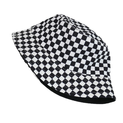 Checkered Chessboard Fisherman Bucket Hat