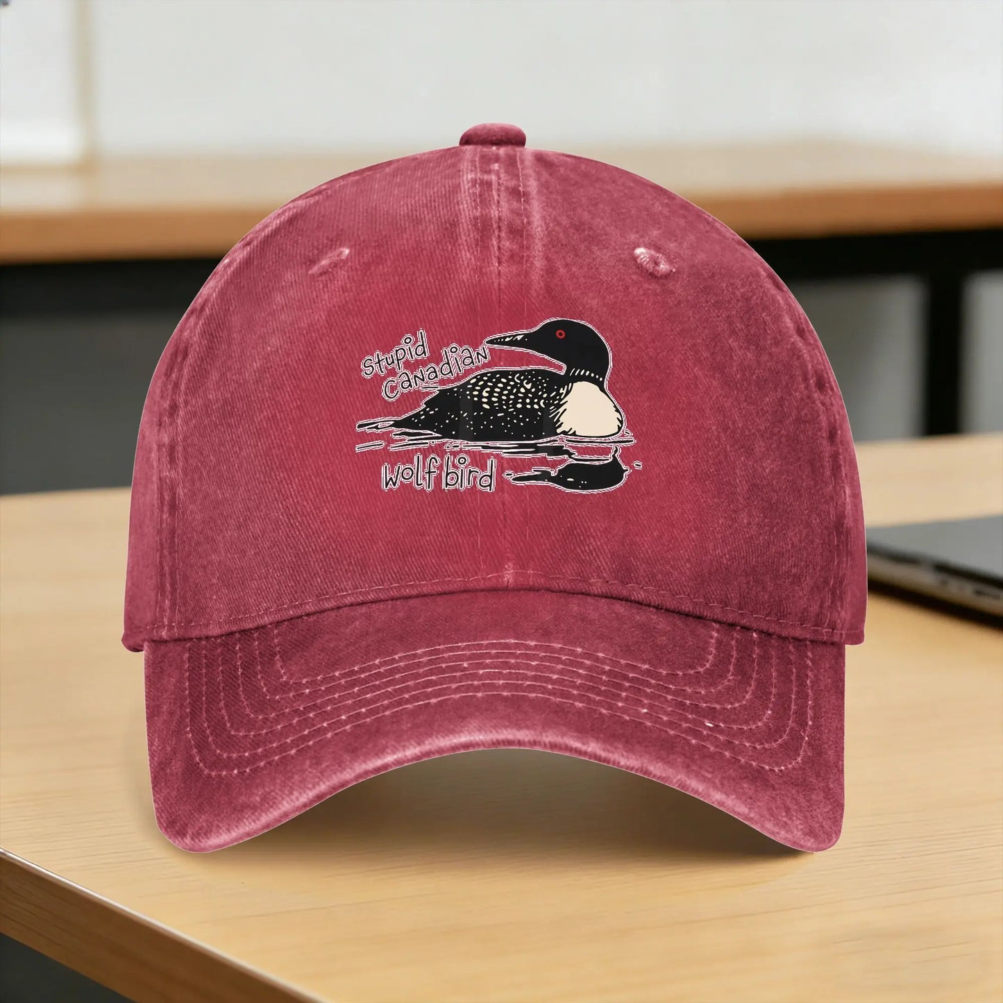 Vintage Washed Retro Kpop Style Baseball Cap