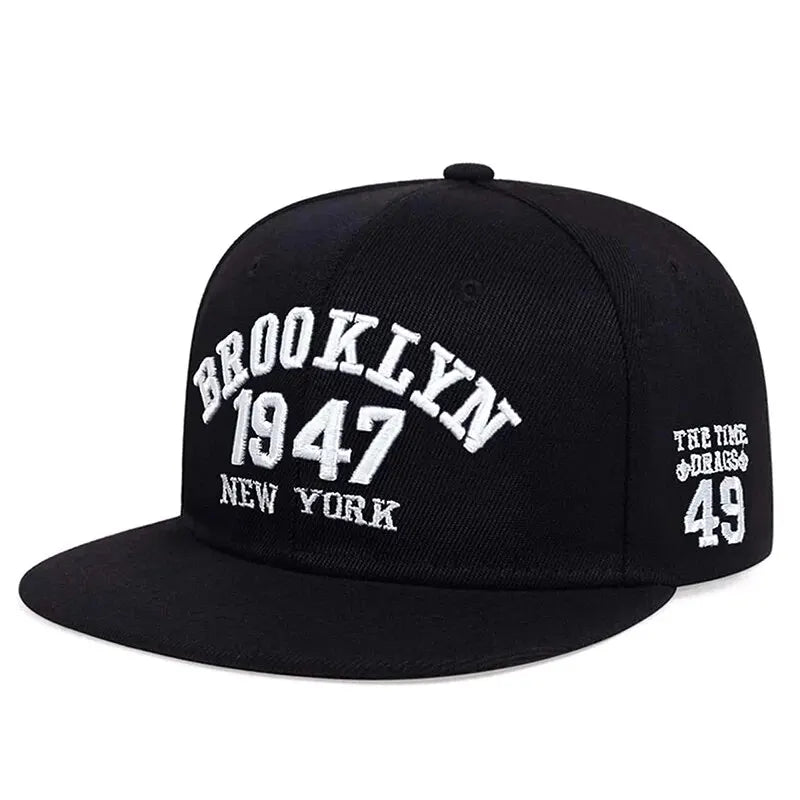 BROOKLYN 1947 Embroidery Snapback Hat