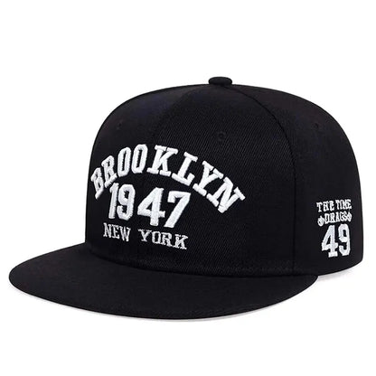 BROOKLYN 1947 Embroidery Snapback Hat