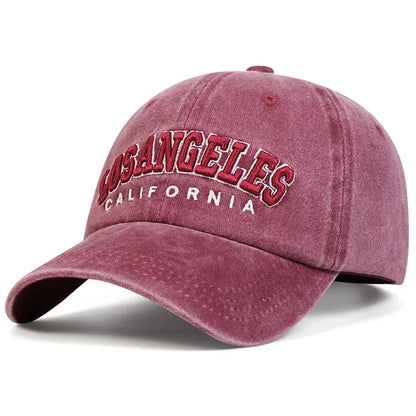 Unisex LOS ANGELES Embroidered Streetwear Cap
