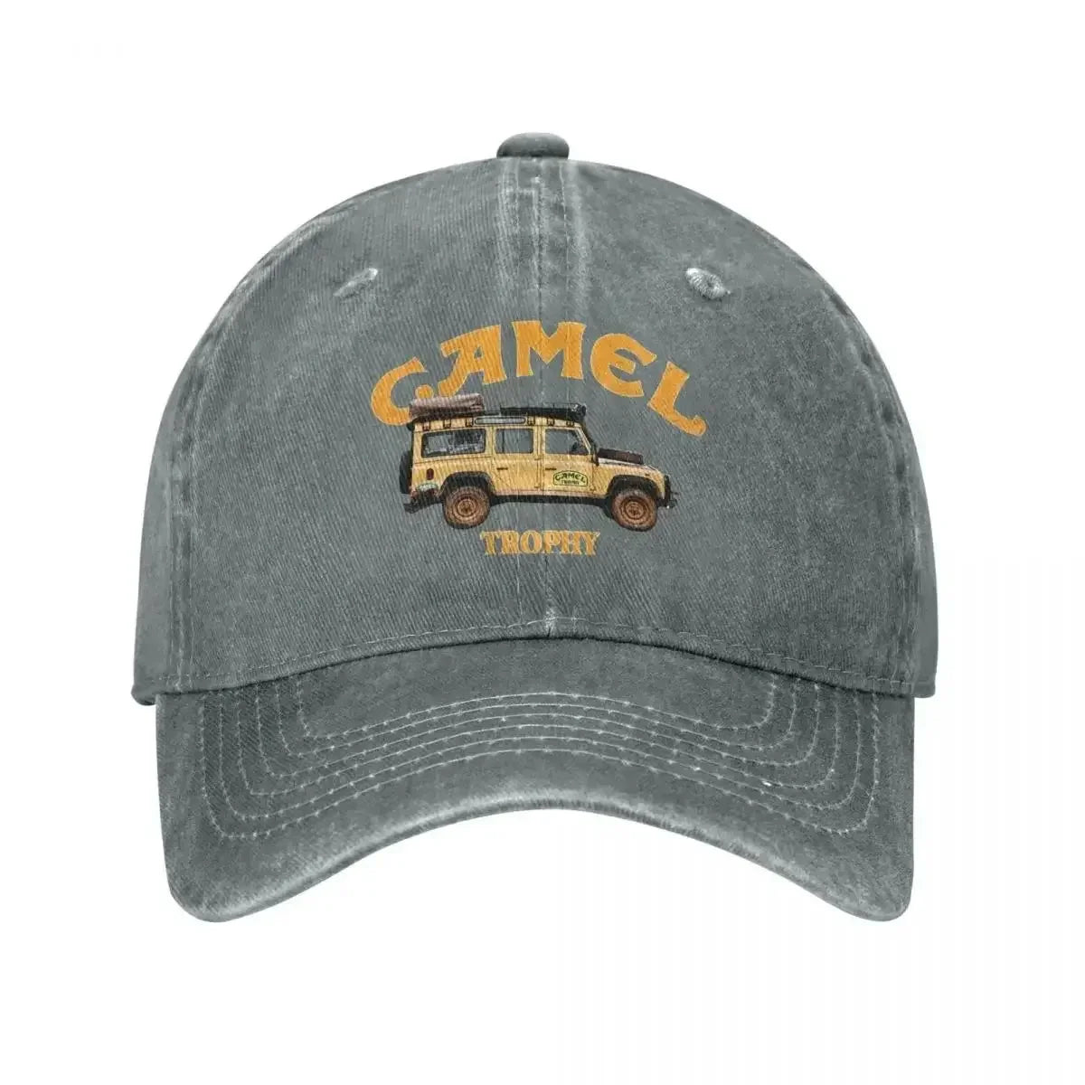 Camel Trophy Logo Distressed Baseball Cap
