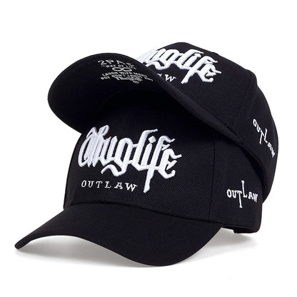 Thuglife Embroidery Snapback Hat Unisex