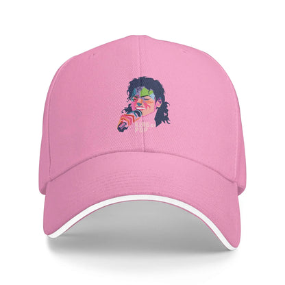 Michael Jackson King Of Pop Y2K Baseball Cap