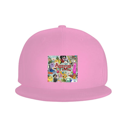 Adventure Time Cartoon Print Casual Snapback Cap