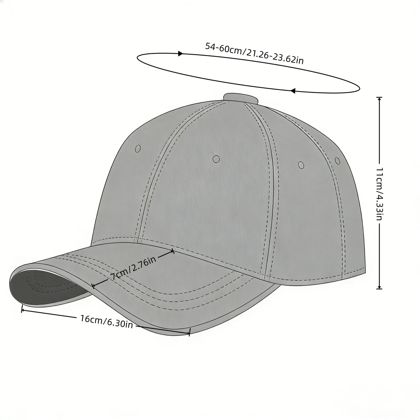 Camel Print Washed Classic Casual Baseball Cap
