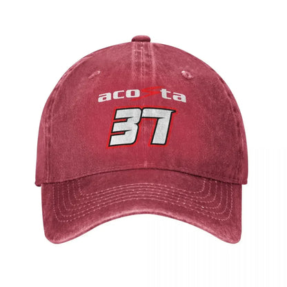 Pedro Acosta 37 Racing Distressed Baseball Cap