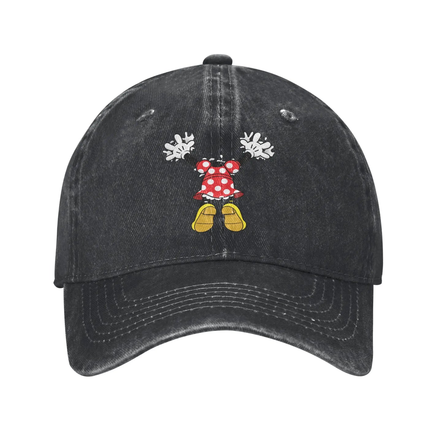 Mickey Spring Outdoor Adjustable Snapback Baseball Cap
