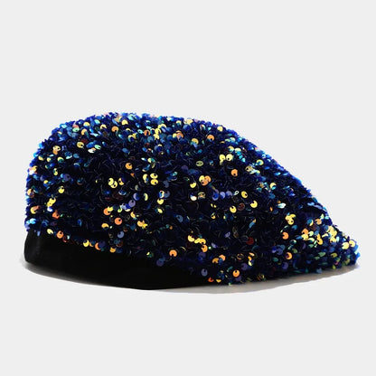 Ladies Sequin Octagonal Festival Style Bucket Hat
