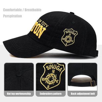 Unisex Baseball Cap Cotton 3D Embroidery Sports Hat