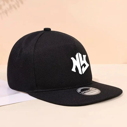 Neutral Letter Print Casual Hip Hop Snapback Cap