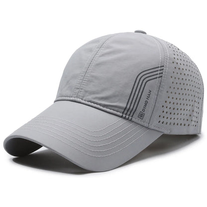 Fashion Solid Baseball Caps for Men breathable Mesh