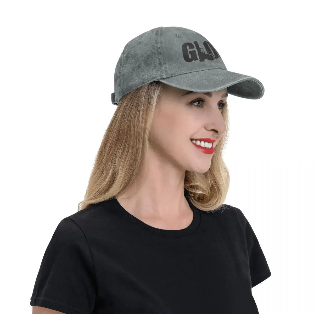 Glock Tactical Distressed Denim Snapback Cap