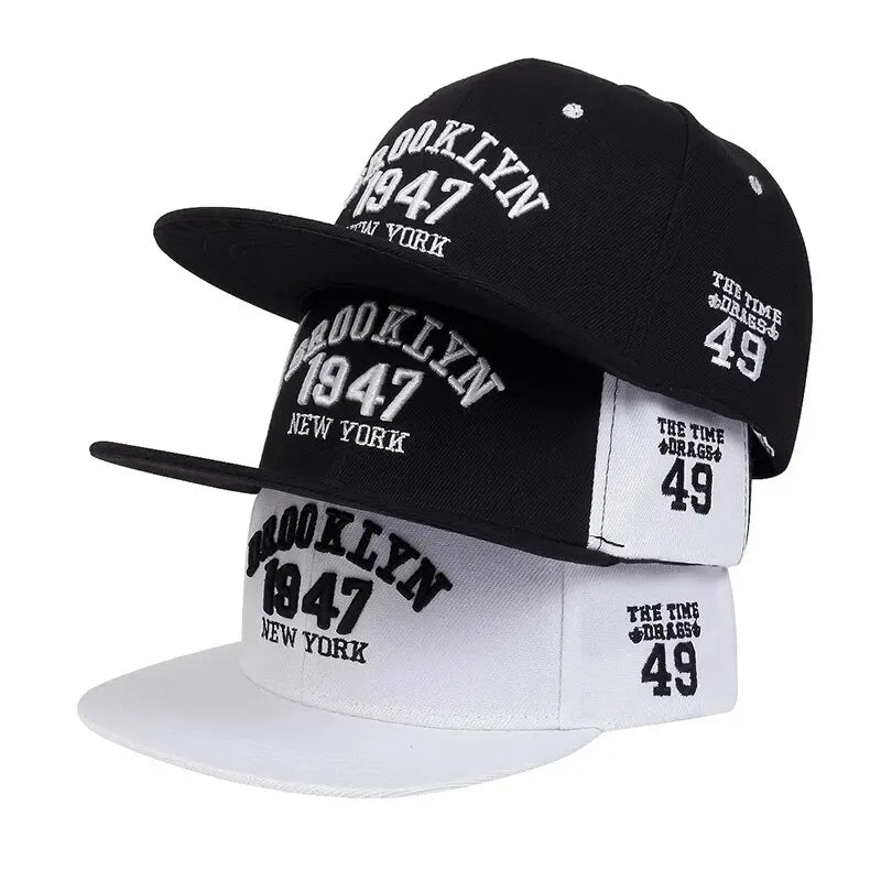 BROOKLYN 1947 Embroidery Snapback Hat