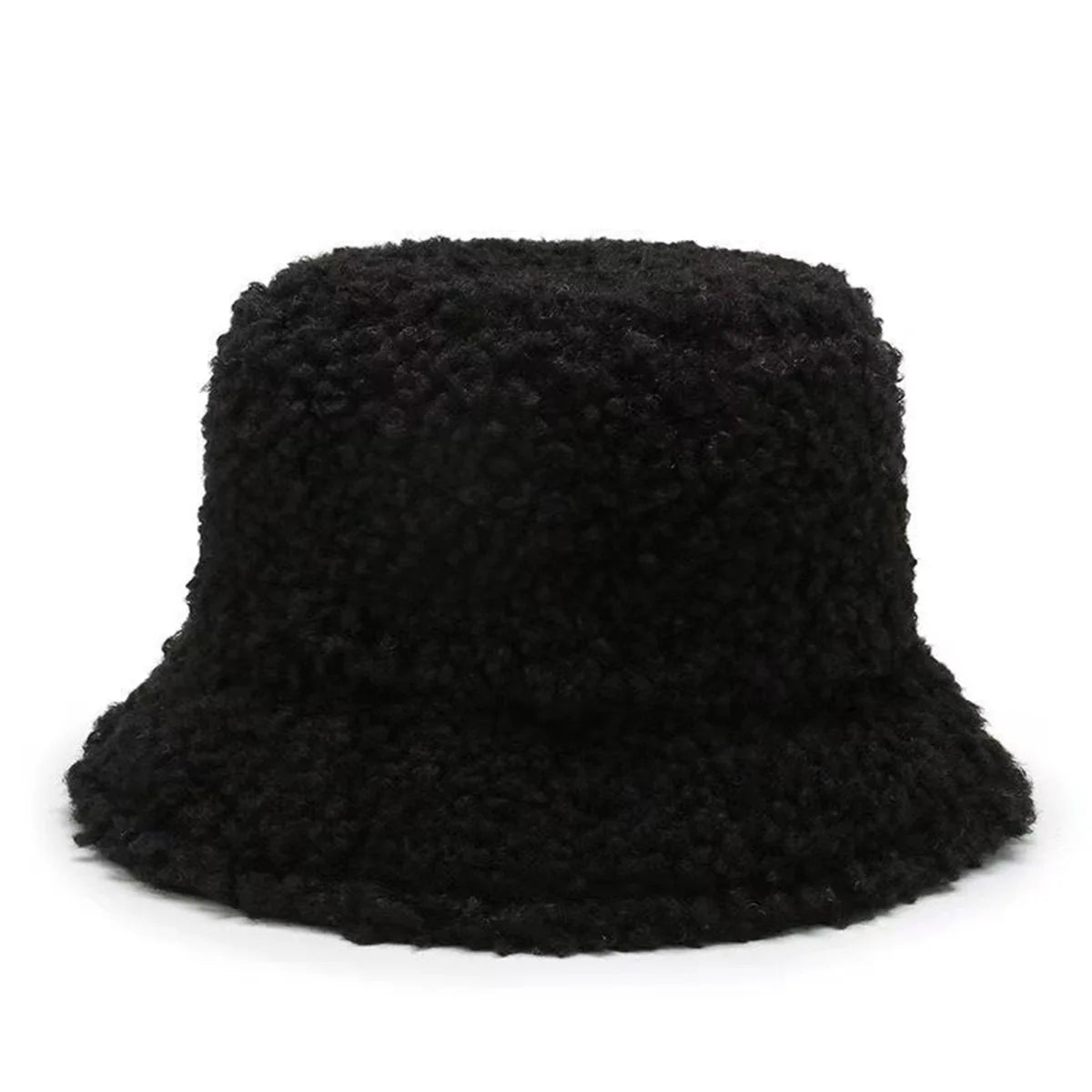 Korean Plush Fleece Lined Bucket Hat