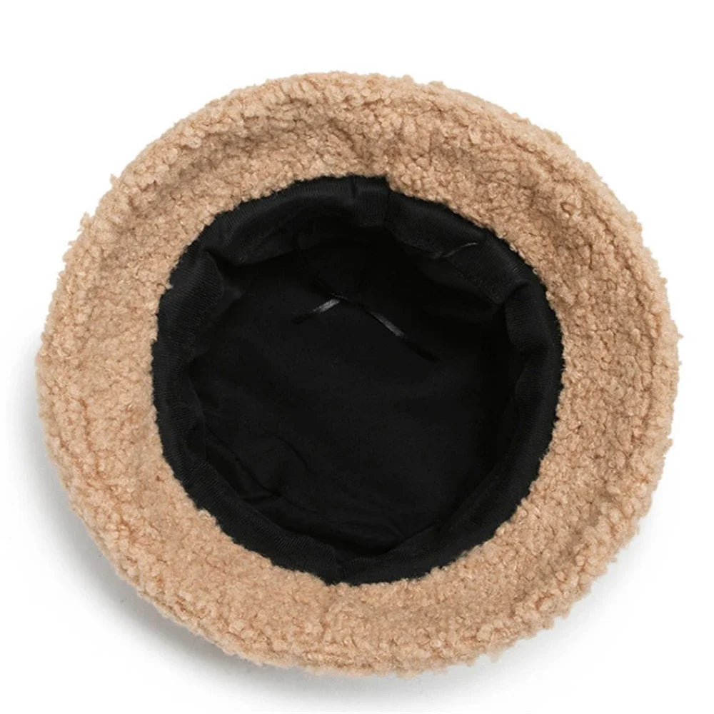 Unisex Warm Fleece Bucket Hat