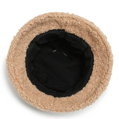 Unisex Warm Fleece Bucket Hat