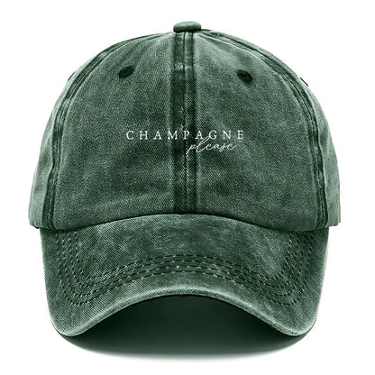 Vintage Washed Cotton Celebration Logo Baseball Cap