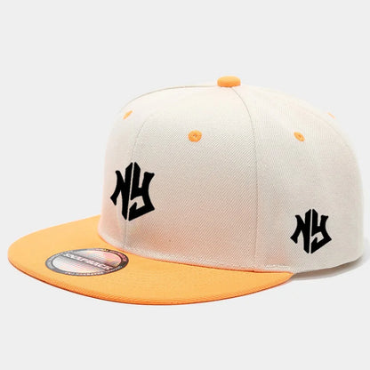 Unisex Color Block Snapback Baseball Cap