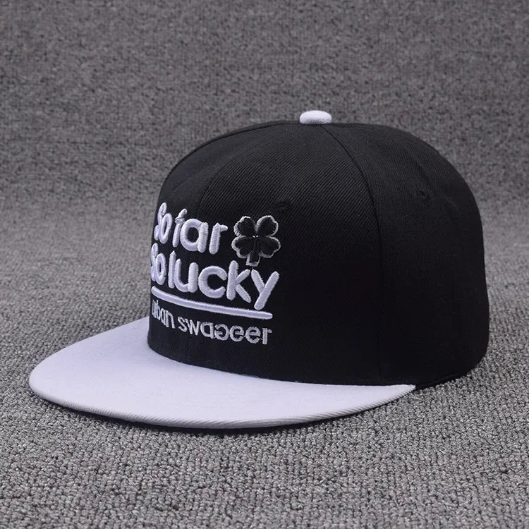 Letter Embroidery Hip Hop Snapback Baseball Cap