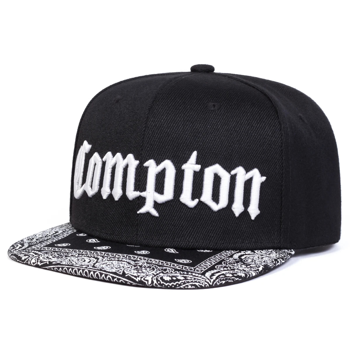 Unisex COMPTON Letter Embroidery Baseball Hats