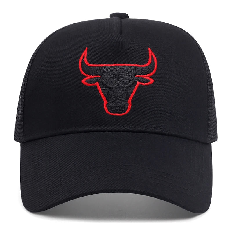 Ox Head 3D Printing Mesh Trucker Baseball Cap