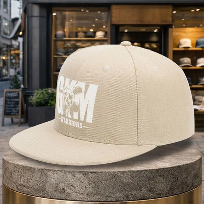 Gym Warriors Streetwear Flat Brim Snapback Cap