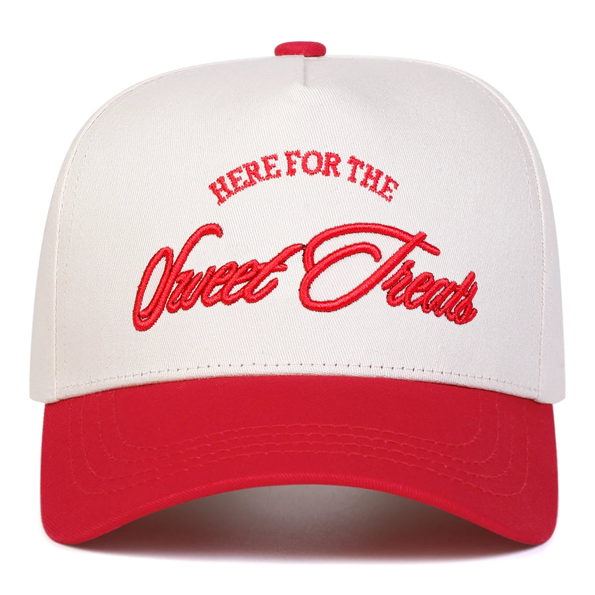 Unisex SWEET TREATS Letter Embroidery Baseball Caps