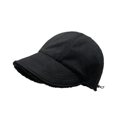 Plush Thickened Winter Women Bucket Hat