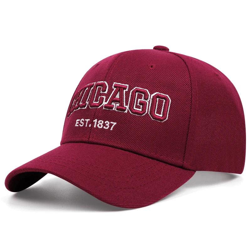 Chicago Embroidery Baseball Cap