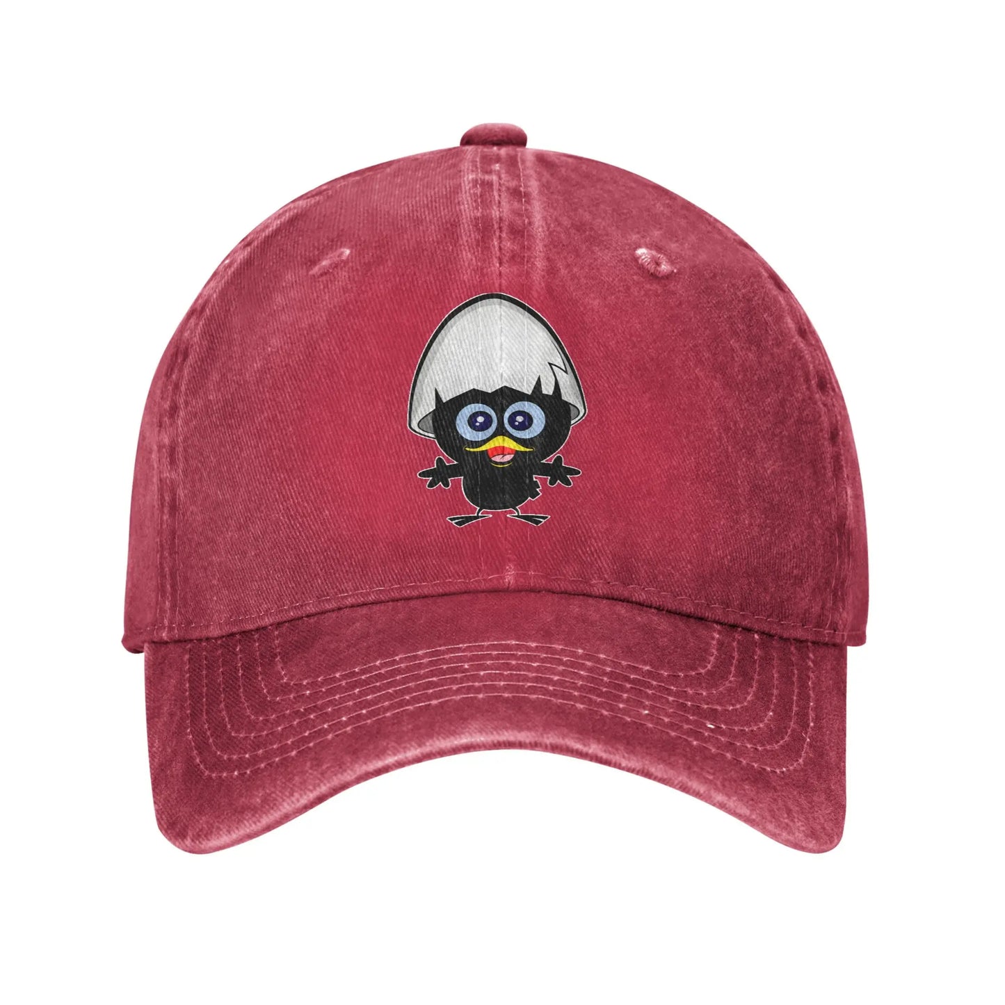 Calimero Washed Denim Hip Hop Adjustable Baseball Cap
