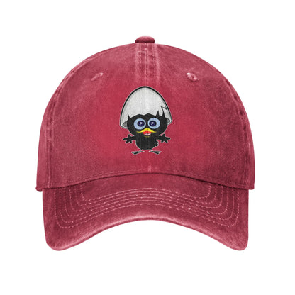 Calimero Washed Denim Hip Hop Adjustable Baseball Cap