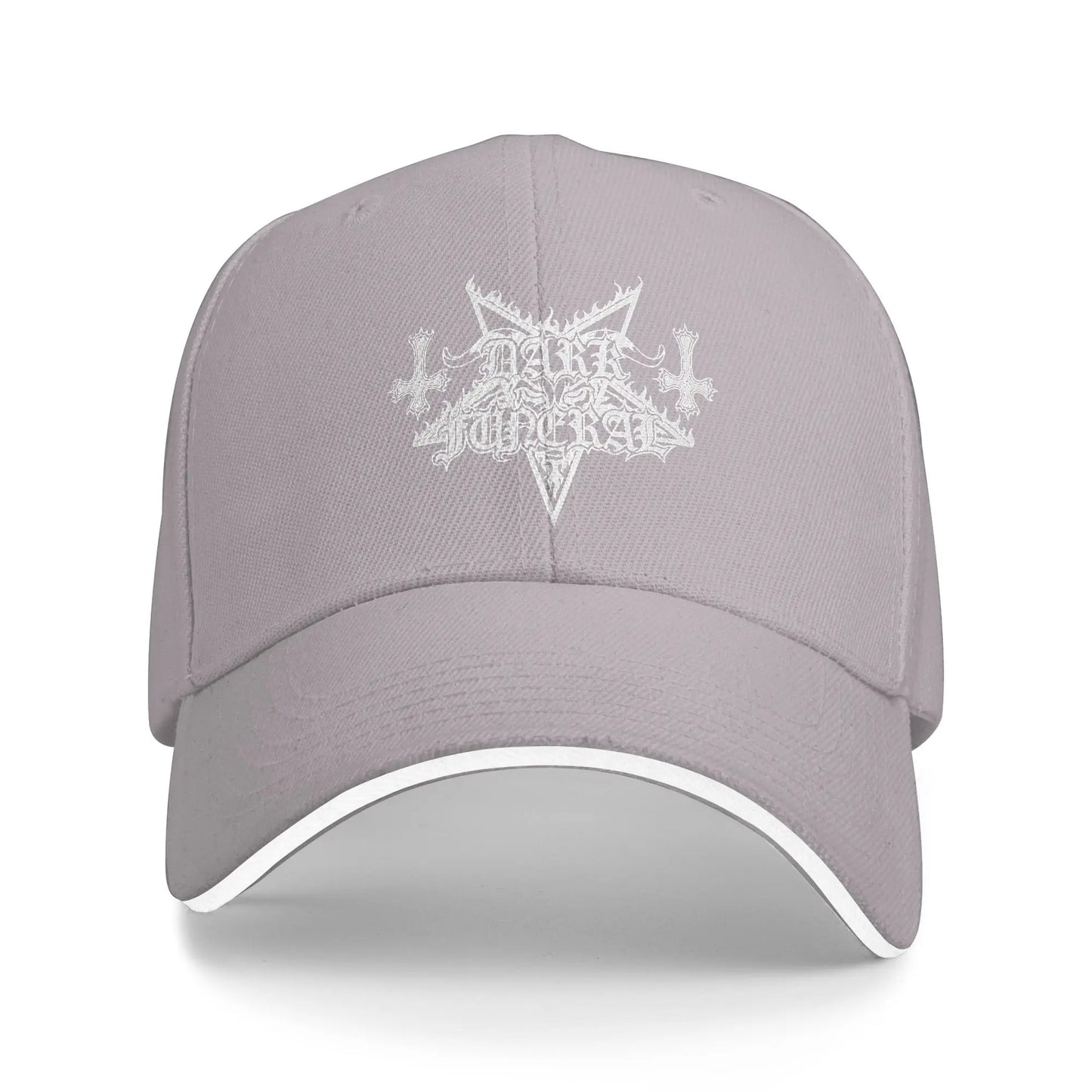 Dark Funeral Logo Trucker Snapback Baseball Cap