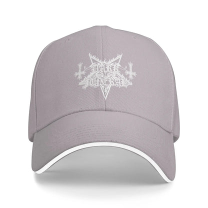 Dark Funeral Logo Trucker Snapback Baseball Cap