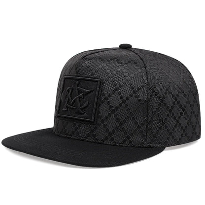 NF Letter Embroidery Unisex Snapback Cap