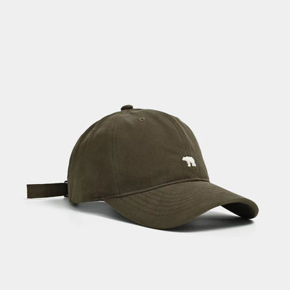 Polar Bear Embroidered Duckbill Summer Baseball Cap