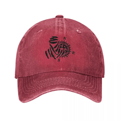 Dakares Off Road Racing Distressed Baseball Cap