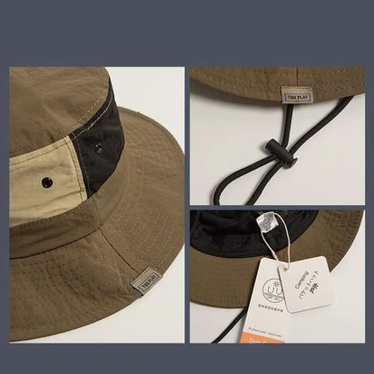 Wide Brim Quick-Dry UV Protection Bucket Hat