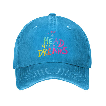 Coldplay 2025 Tour Head Full Dreams Baseball Cap