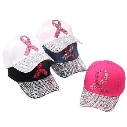 Fashion Rhinestone Snapback Sun Baseball Cap