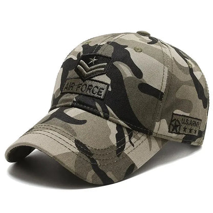 Korean Camouflage Baseball Cap Men