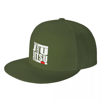 Jiu Jitsu Never Quit Street Snapback Cap