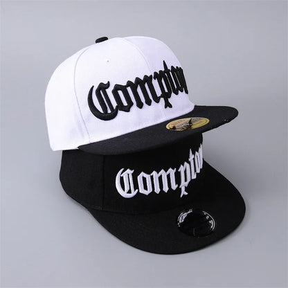 Compton Camouflage Snapback Hat Unisex