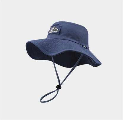 Wide Brim UV Protection Fisherman Hat Outdoor Hiking Fishing Safari Cap Unisex